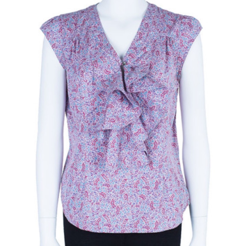 Marc by Marc Jacobs Ruffle Front Top